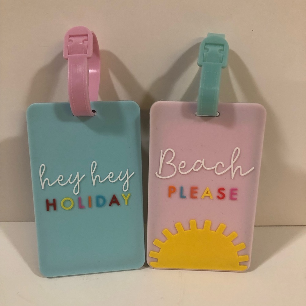 3/$20 Luggage Tags NWOT